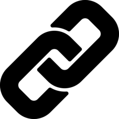 Link Interface Symbol Sketch Style Svg Vector, Free Vectors File
